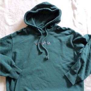 Cropped/ baggy Hollister hoodie